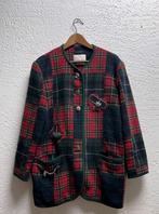 Vintage Schotse ruit vest jas t/m 50, Sportalm, Ophalen of Verzenden, Zo goed als nieuw