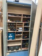 Stalen kasten, Huis en Inrichting, Kasten | Roldeurkasten en Archiefkasten, Ophalen, Overige materialen, Gebruikt, 100 tot 150 cm
