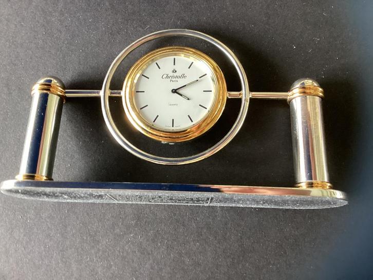 *****   CHRISTOFLE  KLOKJE   *****, Antiek en Kunst, Antiek | Goud en Zilver, Ophalen of Verzenden