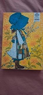 Vintage Holly Hobbie puzzel, 500 stukjes, Ophalen of Verzenden, 500 t/m 1500 stukjes, Gebruikt, Legpuzzel