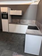 Prachtige witte keuken met Bosch en Bora apparatuur., Ophalen, Overige materialen, Wit, Hoekkeuken