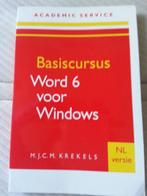basiscursus Word 6 voor windows, Computers en Software, Ophalen