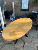 Eettafel visgraat, Ophalen, 200 cm of meer, 50 tot 100 cm, Zo goed als nieuw