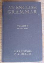 An English Grammar: Accidence and syntax. 1950, Boeken, Ophalen of Verzenden, Gelezen, Non-fictie