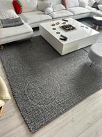 2 grijze wollen kleden leen bakker wol 190 280 275, Ophalen, Gebruikt, 150 tot 200 cm, 200 cm of meer