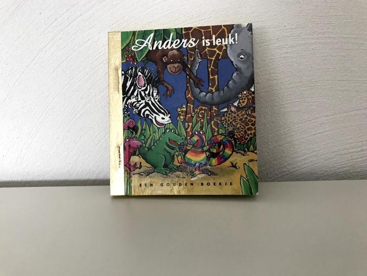 3 Gouden boekjes Mini,   Anders is leuk.  (nieuw), Boeken, Kinderboeken | Kleuters, Nieuw, Fictie algemeen, 4 jaar, Gouden boekje