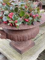 Oude Franse Brocante Vaas gietijzer jardiniere versaille, Antiek en Kunst, Curiosa en Brocante, Ophalen of Verzenden