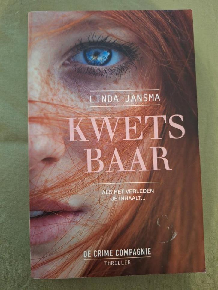 Kwetsbaar - Linda Jansma - Thriller, Boeken, Thrillers, Zo goed als nieuw, Nederland, Ophalen of Verzenden