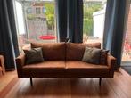Zeer mooie 2 persoons bank met hocker, Huis en Inrichting, Banken | Bankstellen, Tweepersoons, 75 tot 100 cm, Ophalen of Verzenden
