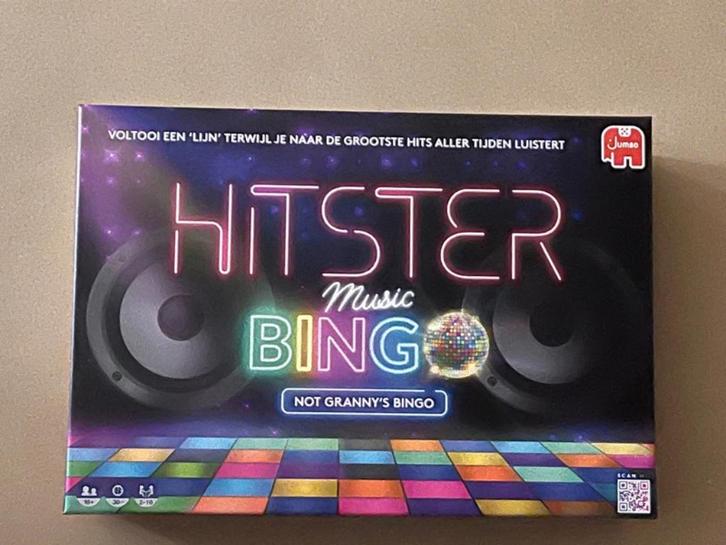 HITSTER BINGO, Hobby en Vrije tijd, Gezelschapsspellen | Kaartspellen, Nieuw, Een of twee spelers, Drie of vier spelers, Vijf spelers of meer