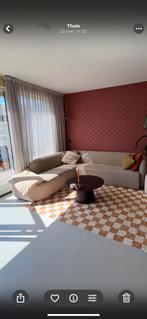 Organische beige bank - BySidde, Ophalen, 250 tot 300 cm, Japandi en organisch, Hoekbank