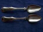 2 zilveren groentelepels Johannes Torlau Amsterdam 144 gram, Ophalen of Verzenden, Zilver