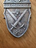 Demjansk 1942 schild, Verzamelen, Militaria | Tweede Wereldoorlog, Ophalen of Verzenden