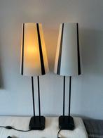 IKEA Tafellamp - Zwart/Wit - Jaren '80/'90, Ophalen, Gebruikt, Kunststof, 75 cm of meer