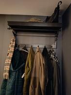 Ikea wandkapstok zwart hout 84 cm breed, Zo goed als nieuw, Minder dan 100 cm, Hout, Ophalen