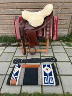 Western zadel, Dieren en Toebehoren, Paarden en Pony's | Zadels, Ophalen of Verzenden, Zo goed als nieuw, Western
