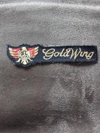 Gold Wing GL 1500 embleem van stof, Ophalen of Verzenden