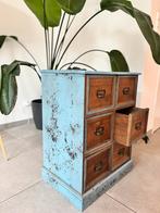 Rivièra Maison Apothekerskastje Retro Vintage, Huis en Inrichting, Ophalen, 50 tot 100 cm, Zo goed als nieuw, Met lade(s)