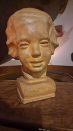 Keramiek/gips beeld gesigneerd P.Biron, Antiek en Kunst, Kunst | Beelden en Houtsnijwerken, Ophalen of Verzenden