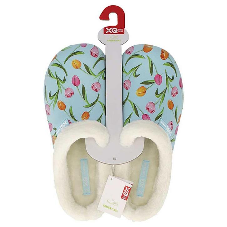 🌸 Dames Tuinklompen met Bontje & Tulpenprint 🌸, Kleding | Dames, Schoenen, Nieuw, Instappers, Overige kleuren, Ophalen of Verzenden