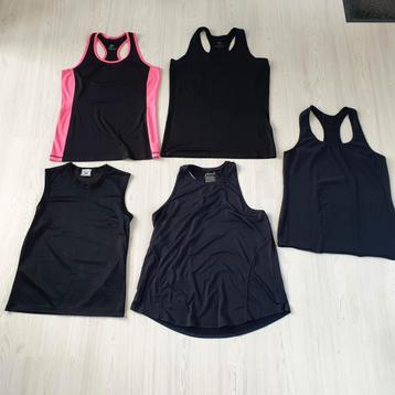 Te koop div zwarte thanktops /singlets dames beschikbaar voor biedingen
