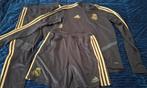 Adidas set FC Barcelona mt. XS, Ophalen of Verzenden, Zo goed als nieuw, Zwart, Adidas