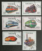 TANZANIA - locomotieven 1991, Verzenden, Tanzania, Gestempeld