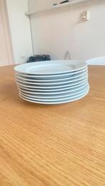 10 gebaksbordjes White Basics  - Nieuwstaat, Keramiek, Ophalen of Verzenden, Zo goed als nieuw, Bord(en)