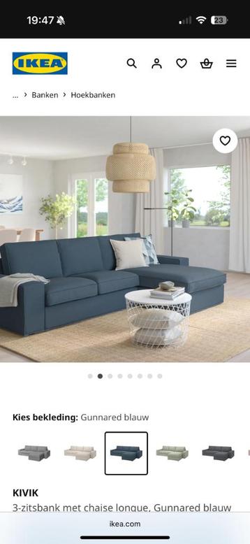 Kivik hoekbank - IKEA - afbeelding 4
