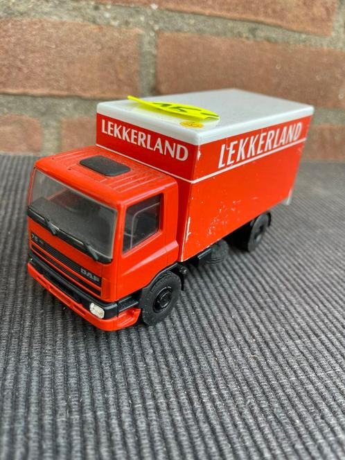 1:50 DAF 75 “LEKKERLAND” …….. NÚ 10,- !!, Hobby en Vrije tijd, Modelauto's | 1:50, Gebruikt, Bus of Vrachtwagen, Ophalen of Verzenden