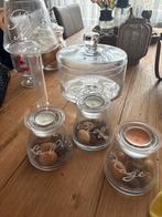 Rivièra Maison Lotje Kandelaar Set, Ophalen, Overige materialen, Gebruikt, Wit