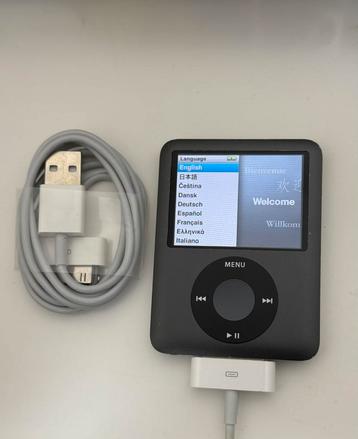 iPod Nano 3 Space Grey 8GB (batterij versleten) beschikbaar voor biedingen