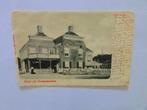 Onderdendam - Hotel de Roo 1909, Verzamelen, Ansichtkaarten | Nederland, Verzenden, Voor 1920, Gelopen, Groningen