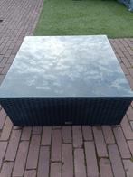 bois le duc lounge tafel met glas, Ophalen, Gebruikt