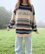 Vintage The Sweater Shop Trui L-XL, Kleding | Dames, Truien en Vesten, Beige, Maat 42/44 (L), Ophalen of Verzenden, Gedragen