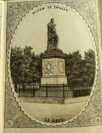 48 / Den Haag Willem de Zwijger standbeeld Litho 1875, Ophalen of Verzenden