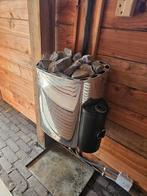 Sawo sauna kachel 8kw, zonder stenen, Sport en Fitness, Sauna, Ophalen, Gebruikt, Fins of Traditioneel, Onderdelen