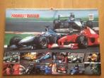 P.008 / Mooie vintage F1 Poster kalender (2001) Formule1, Verzamelen, Ophalen of Verzenden, Zo goed als nieuw, Formule 1
