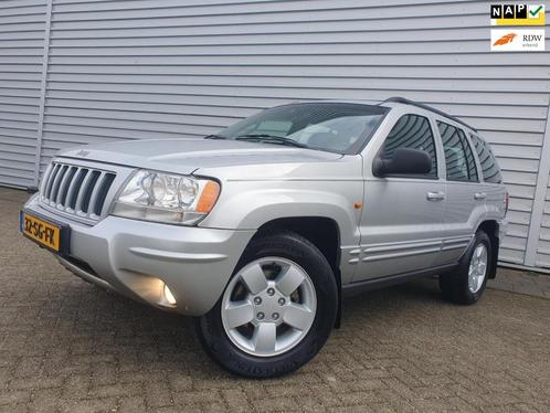 Jeep Grand Cherokee 4.7i V8 Limited Clima/Cruise/Leder, Auto's, Jeep, Te koop, Grand Cherokee, 4x4, ABS, Airbags, Airconditioning