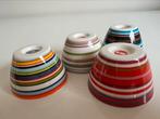 4 Rörstrand Iittala Origo Eierdopjes Versch. Dessins Häberli, Overige typen, Ophalen of Verzenden, Zo goed als nieuw, Overige stijlen
