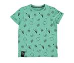 Name It jongens shirt t-shirt turquoise zwart maat 134-140, Nieuw, Ophalen of Verzenden, Shirt of Longsleeve, Name IT