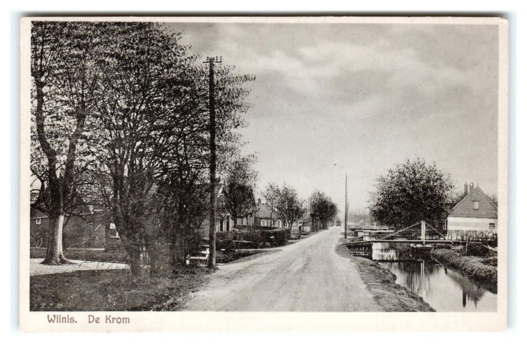 Wilnis, De Krom, Verzamelen, Ansichtkaarten | Nederland, Ongelopen, Utrecht, 1920 tot 1940, Verzenden