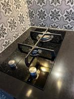 Kookplaat gas op glas, Witgoed en Apparatuur, Kookplaten, Gebruikt, 3 kookzones of minder, Ophalen of Verzenden, Inbouw