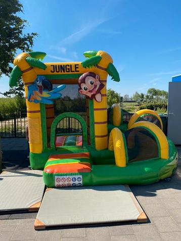 Springkussen mini slide jungle te huur/ huren beschikbaar voor biedingen