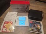Nintendo 2DS met doos & LEGO Jurassic World, Met games, Gebruikt, Wit, 2DS