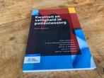 Kwaliteit en veiligheid in patiëntenzorg - 9789036823593, Boeken, Ophalen of Verzenden, Zo goed als nieuw, HBO