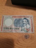 10 gulden biljet uit 1953, Postzegels en Munten, Ophalen of Verzenden, Overige landen, Los biljet