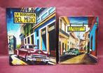 Originele schilderijtjes uit Cuba - Bodeguita del Medio, Minder dan 50 cm, Ophalen of Verzenden, Zo goed als nieuw, Schilderij