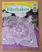 Sandra Creatief - Filethaken - nr.5 - 2004, Patroon of Boek, Gebruikt, Ophalen of Verzenden, Haken