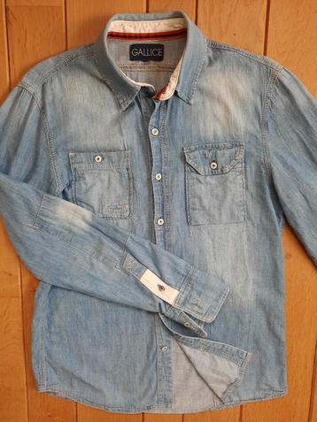 GALLICE spijkerbloes blauw maat M - zgan - beschikbaar voor biedingen